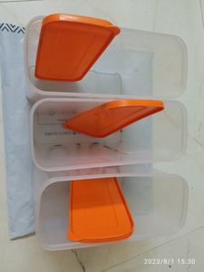 Plastic 2kg Horlicks Containers Set Of 4