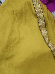 Vintage Embroidered Kurti Set With Plazzo Dupatta