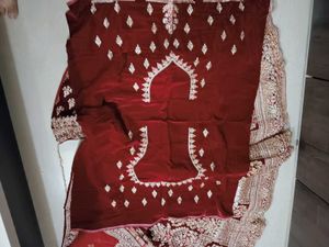 New Unstitched Bridel Lahenga