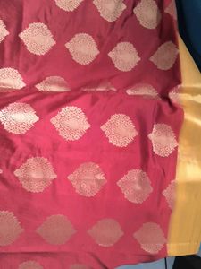 Saree With Unstitched Blouse Pcs