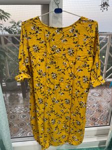 AVAASA Floral Print Kurti