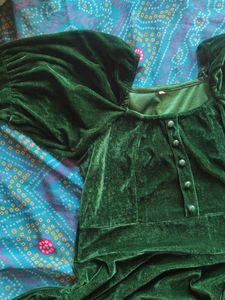 velvet dress new