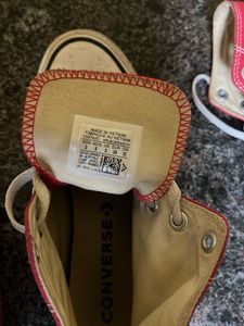 Red Converse All Stars