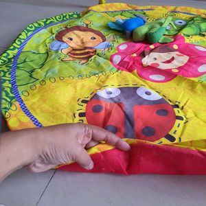 Gym Baby Play Mat/rattles Hanging/