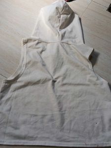 Hooded Graphic Tank Top