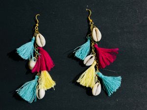 Tassel Shell Earrings