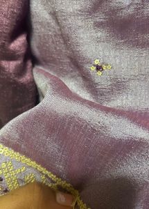 Elegant Purple Embroidered Kurti
