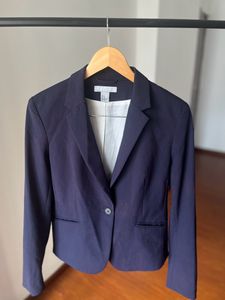 Ink Patch  Tiedye  Blue Petite Fit Blazer