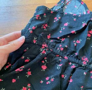 H&amp;M Tie-up Dress