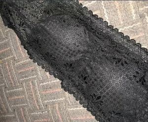 Padded Black Tube bra