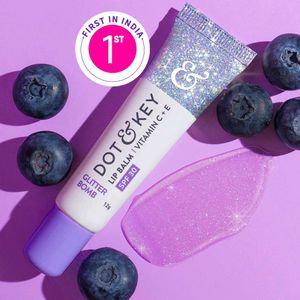 Dot & Key Glitter Lip Balm SPF 30 with Vitamin C+E