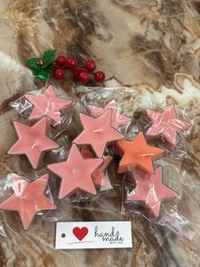 Scented Tealight Star Shape Candles-10pcs