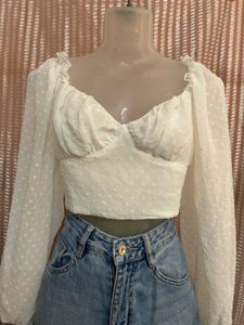 Shein White Top