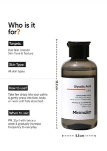 Minimalist Glycolic Acid 8% Exfoliating Liquid