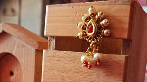 Copper Brass Material Press Nose Pin