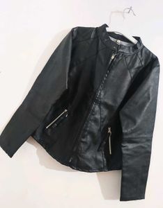Stylish Black Leather Jacket