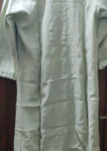 Mint Green Embroidered Kurti