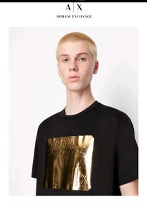 Armani Exchange Black Tee