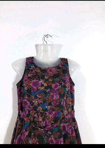 Floral Sleeveless Maxi Dresses