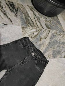 Wide Leg Denim Jeans