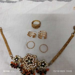 Jewellery Set &amp; Rings necklace