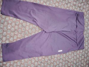 Mauve Cropped Caprie