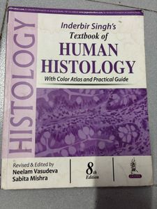 Inderbir Singe’s Textbook Of Human Histology