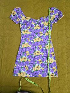 Floral Print Mini Dress bust 32/34