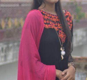 🌸Black Frock With Inner🌸