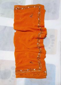 Mustard Embellished  Dupatta