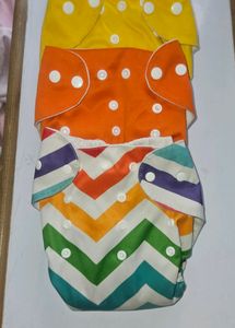 Reusable Diapers Cotton With Washable Inserts