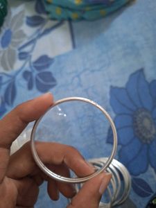 Silver Trendy Bangles (2 Dozen)