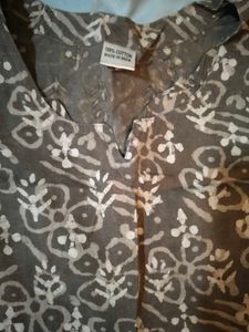 Short kurti 100% cotton