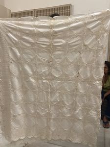 Handmade Crochet Double Bed Bedsheet