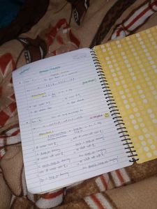 Handwritten Notes - Grammar