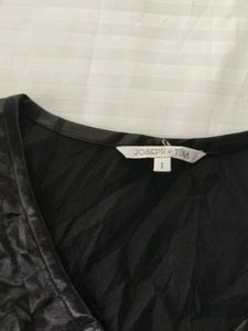 Black Lace Peplum Top Bust 30/32