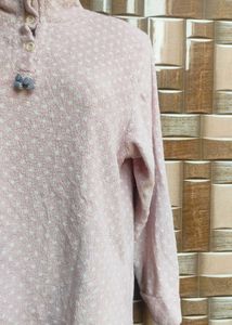 Cute Pink Polka Dot Sweater