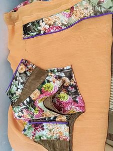 Elegant Floral Saree