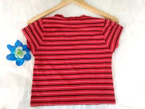 CHILLI RED HIGH NECK♥️🍒 TOP
