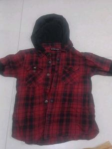Cool Hooded Flannel Shirt