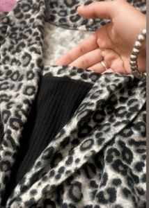 Leopard Print Cardigan