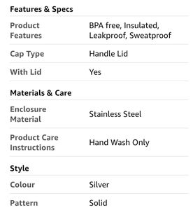 Dubblin Insulated Water Bottle With Handle