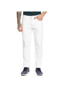 White Straight Fit Jeans of octave