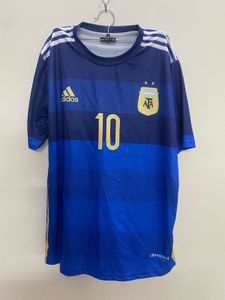 Messi Argentina away jersey
