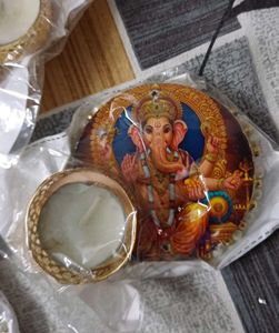 set of four diyas they are separated