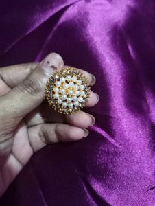 Pearl Statement Ring