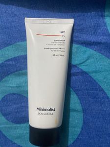 New Minimalist Sunscreen - Unopened
