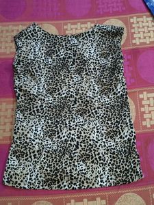 H&M Tiger Print  Top