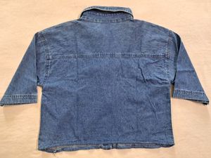 Embroided Denim Shirt
