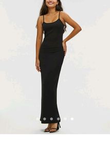 Clearance Sale Urbanic Black Bodycon Maxi Dress